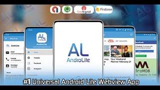 AndroLite - Easy Configurable Android WebView App Template Download