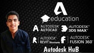 How to download AutoCAD, Revit, 3DS max,  Maya with 1 Year license, For Free......