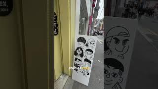Caricature stores in Korea #seoultravel #travelseoul #koreatrip #seoul #korea2025 #seoultrip