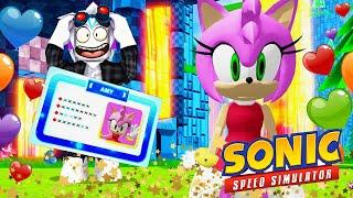 ПОЛУЧИЛ НОВЫЙ СКИН ЭМИ РОУЗ В SONIC SPEED SIMULATOR! ROBLOX Sonic Speed Simulator