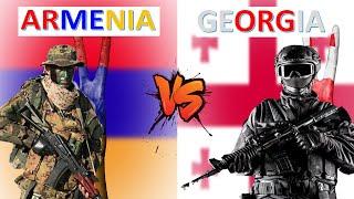 Armenia vs Georgia Military Power Comparison 2021