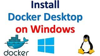 Install Docker Desktop on Windows