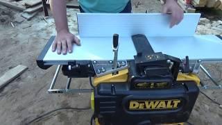 Фуговально рейсмусный станок DeWALT D 27300. LIVE Десногорск 2017