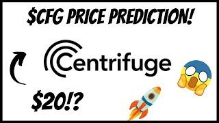 $CFG price prediction update! Why CENTRIFUGE can be the best altcoin for next bullrun! #crypto