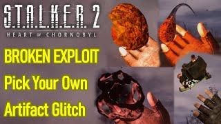 BROKEN Stalker 2 artifact farming exploit, PICK YOUR OWN ARTIFACTS glitch, best artifacts FAST