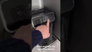 How to adjust standby time philips coffee machine