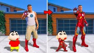 Shinchan & Franklin Become a Ironman in Gta 5