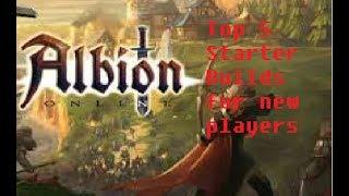 Albion Online - Top 5 Starter Builds for Launch!