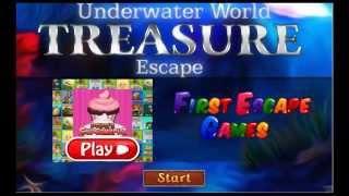 Underwater World Treasure Escape - Walk Through First Escape Games