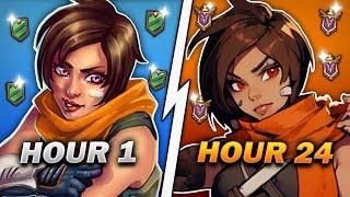 I Spent 24 HOURS Learning KINESSA In Paladins!