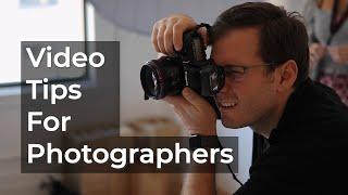 Video Tips for Photographers - BOS Labs ep 1