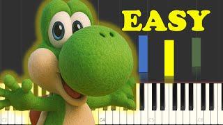 Yoshi's Story Theme Song Piano Tutorial