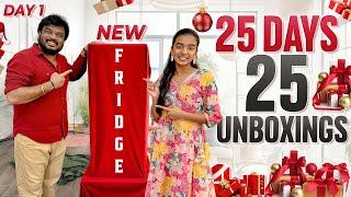 New Fridge  | 25 DAYS 25 UNBOXING  | Sai Mela 2024 