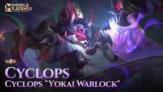 New Collector Skin | Cyclops "Yokai Warlock" | Mobile Legends: Bang Bang