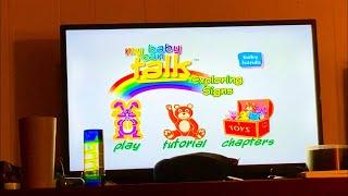 03 My Baby Can Talk Exploring Signs Week: Day 3, DVD  Menu Walkthroughs (PART 1, [NORMAL COPY])