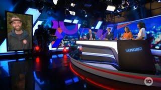 The Project, w Waleed Aly, Lisa Wilkinson, Peter Helliar, and Kumi Taguchi - Australia, Apr 2022