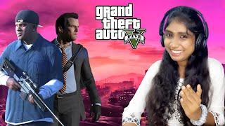 First Time Playing GTA 5 and Police Chasing Me To Arrest | GTA 5 Gameplay in Tamil