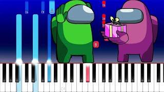 Among Us What Really Happens When The Lights Go Out (Piano Tutorial)