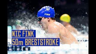 Fink v Peaty v Dressel in Men's 50m Breaststroke | ISL | FULL RACE | Las Vegas