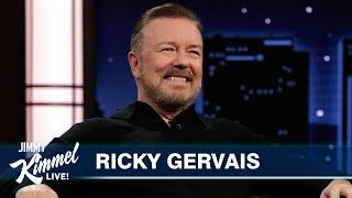 Ricky Gervais on Avoiding the Doctor, Getting Older, Star on Walk of Fame & Guinness World Record