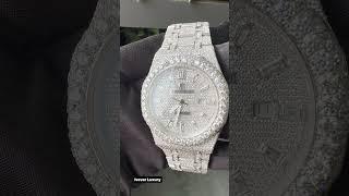 "When time meets timeless luxury.#ivevar#diamond#watch#usa