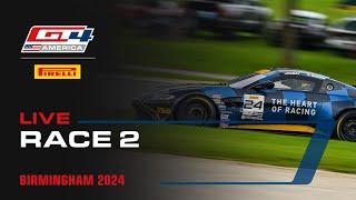 LIVE | Race 2 Barber Motorsports Park | Pirelli GT4 America 2024