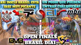 INICIO PICANTE DE LOS EQUIPOS BRASILEÑOS!! SNAPDRAGON OPEN FINALS BRASIL *DIA1* ¿EL PODIO PELIGRA?