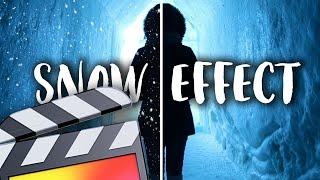 Realistic Snow Effect - Final Cut Pro X Tutorial