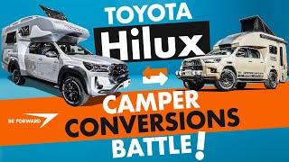 Hilux camper - Made in Japan - World PREMIERE -  ASTRARE GX4 vs BR75