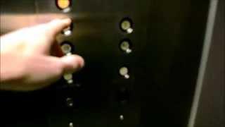 VINTAGE HYDRAULIC DROLET ELEVATOR IN OFFICE BUILDING