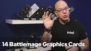 CES 2025: Quick Peek at Intel Arc B580 & B570 Graphics Cards | Talking Tech | Intel Technology