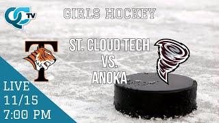 Girls Hockey: St. Cloud Tech @ Anoka | Anoka High School | QCTV