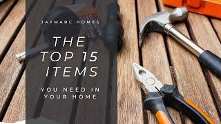 15 Essential Home Maintenance Tools Every Homeowner Needs | JayMrac Homes