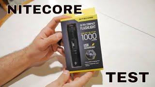 NITECORE ultra compact 1000 lumen flashlight Review