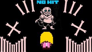 {No Hit} Canon Underswap Sans Battle! + Secret ending...Or not? Whatever it is.. (Undertale Fangame)