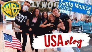 USA VLOG  Վլոգերներով գնում ենք Warner Bros, TheEllenShow, Santa Monica & more