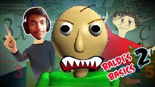 I Played Baldi Basics 2 (*Horror Game)  (New Demo Update) *Funny Moments*