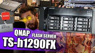 QNAP TS-h1290FX PCIe4 U.2 Flash Server Review