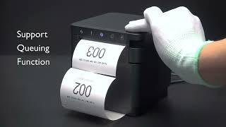 QM3, 3 inch cube receipt printer