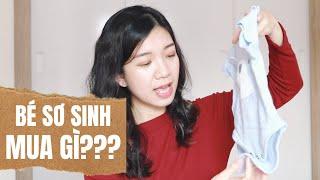 CHUẨN BỊ ĐỒ SƠ SINH CHO BÉ - NEWBORN CHECKLIST// My Thuan