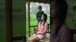 Took the eggplant secretly, no permission given #shorts #village #rain