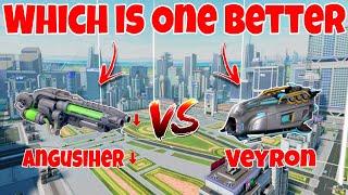 WR Angusiher[Nerf] VS Veyron Weapon Comparison |WAR ROBOTS|