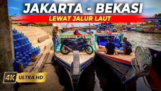 INI GILA SIH !! JAKARTA KE BEKASI LEWAT LAUT