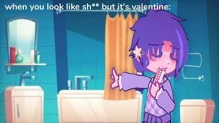 pov: it's valentine / gacha meme / errorberry (error sans x swap sans) 🫐x / happy valentine's day