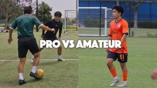 Pro vs Sunday League