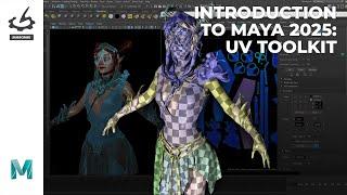 Introduction to Maya 2025: UV Toolkit with Eric Keller