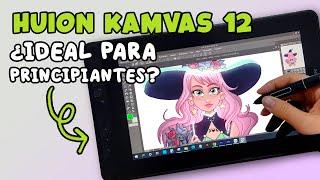 La tableta con pantalla más barata | REVIEW Huion Kamvas 12 | Tableta gráfica para dibujar