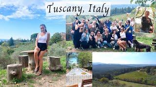 TUSCANY, ITALY!! | Kacie Rose Trip | Tuscan Farm | Chianti | Italy Drone Footage | Emilyy Davio