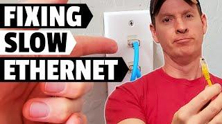 HOW TO FIX SLOW ETHERNET CONNECTION SPEED - 8 QUICK & EASY TIPS!