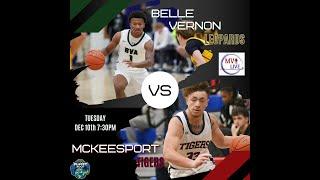 MVI Live | Belle Vernon vs Mckeesport | Boys Basketball | 12/10/24